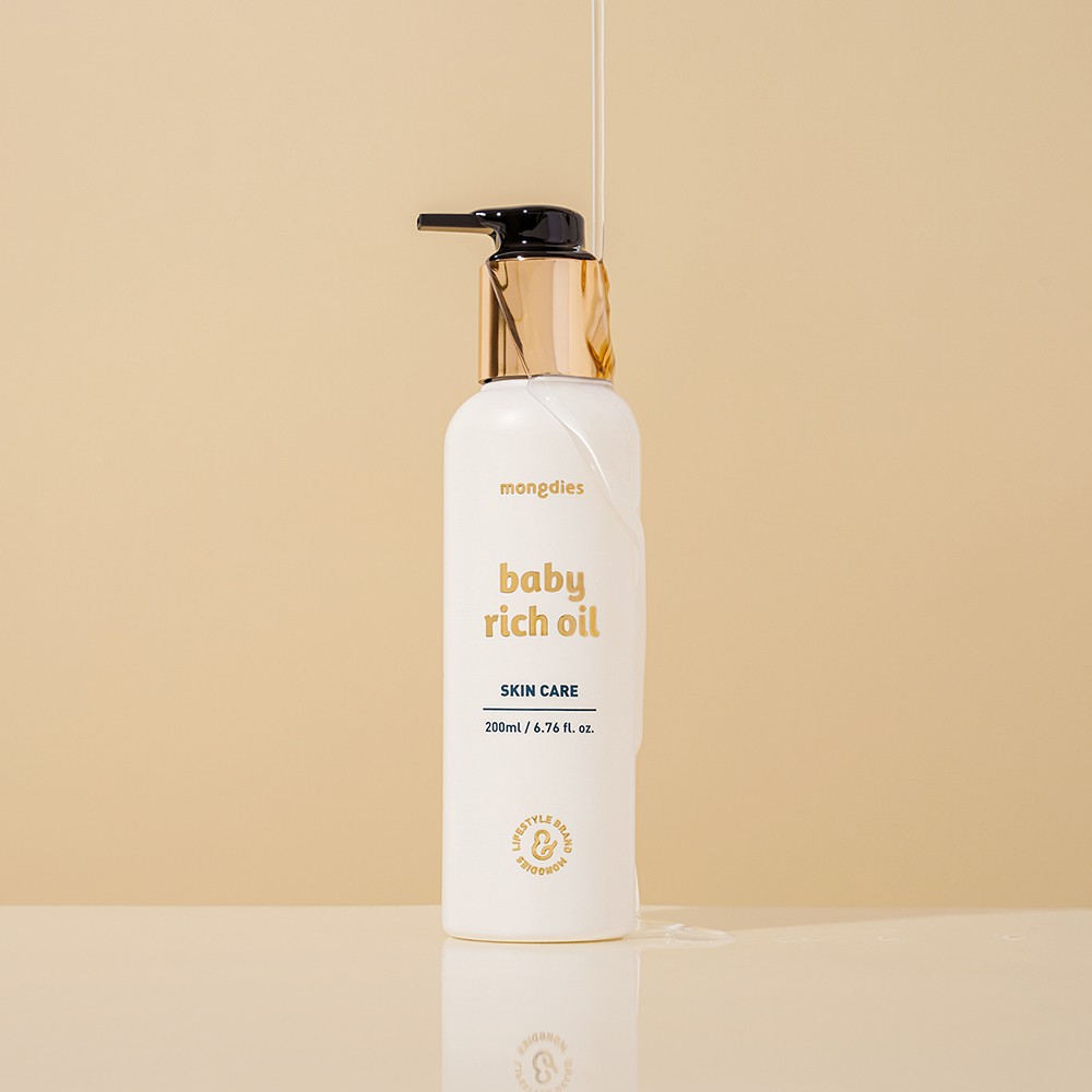 Mongdies Baby Rich Oil — Korean baby skincare